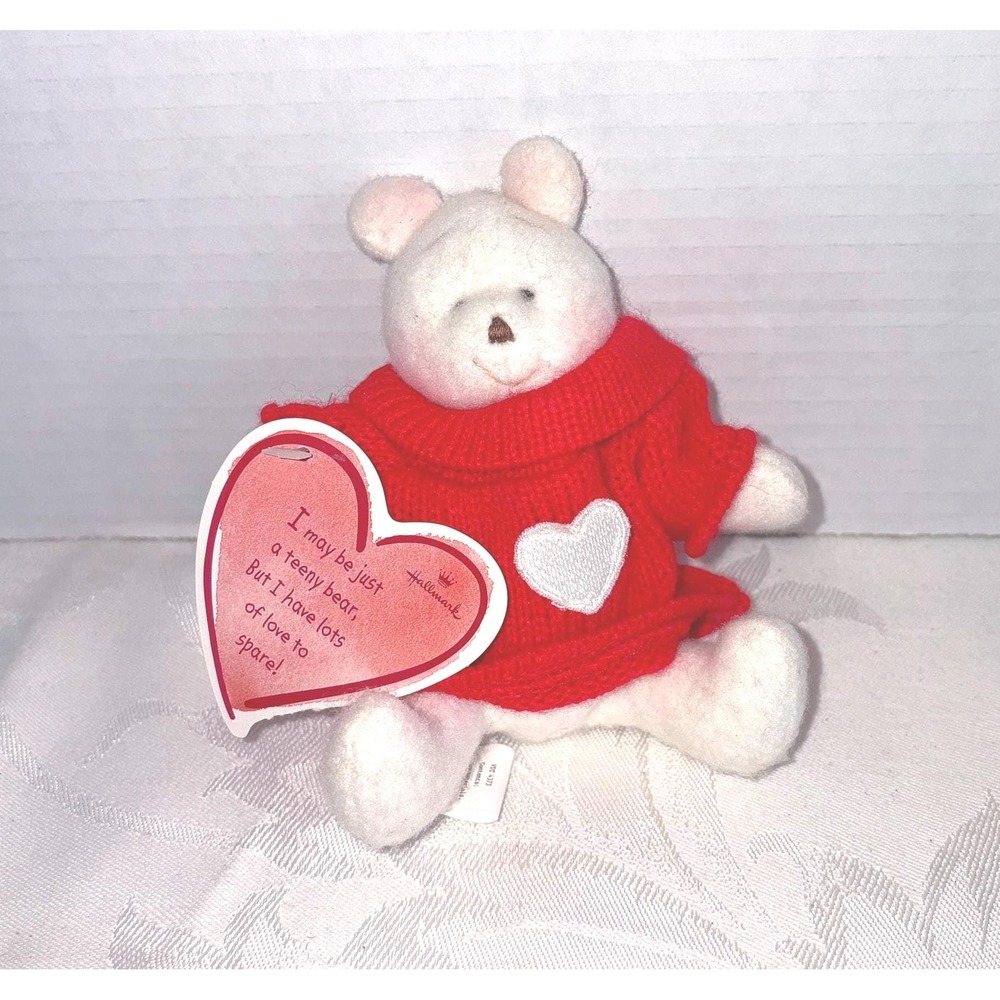 Hallmark Valentine Bear - Teeny Bear Gift for Her